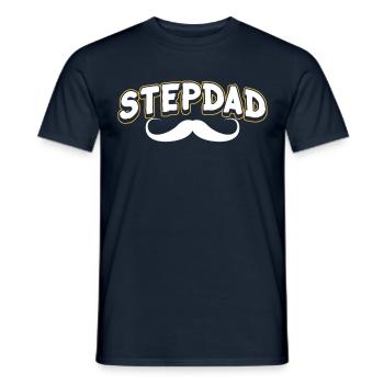 Stiefvater Stepdad Stiefpapa Vatertag - Männer T-Shirt - Navy - Vorne - AI Model Male 178 light (178cm)