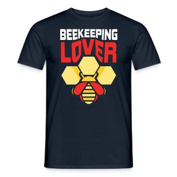 Beekeeping lover Beekeeping Beekeepers Beekeepers - Men's T-Shirt - navy - Front - AI Model Male 178 light (178cm)