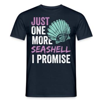 Plus qu’une coquille je lui promets Moules - T-shirt homme - marine - Devant - AI Model Male 178 light (178cm)