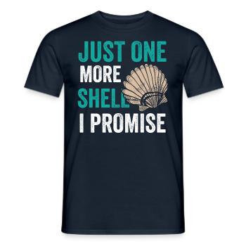 Un seul obus de plus promis Collecter des obus - T-shirt homme - marine - Devant - AI Model Male 178 light (178cm)