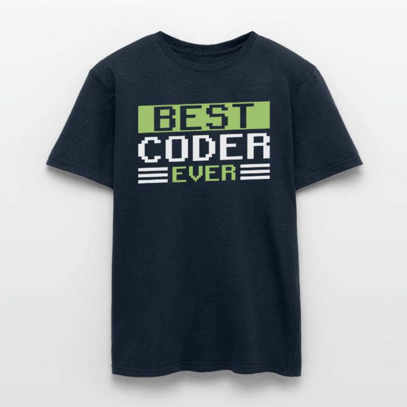 Meilleur programmeur de code de code jamais Coder T-shirt homme