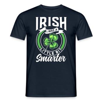 St Patrick's Day Ireland Gaelic Irish Irish - Men's T-Shirt - navy - Front - AI Model Male 178 light (178cm)