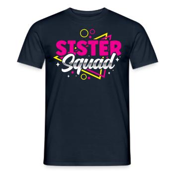 Schwestern Team Freund Schwester Freundschaft - Männer T-Shirt - Navy - Vorne - AI Model Male 178 light (178cm)