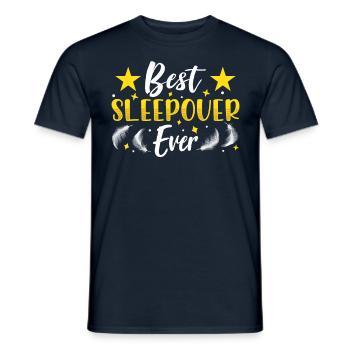 Meilleure nuit de tous les temps nuit de fête - T-shirt homme - marine - Devant - AI Model Male 178 light (178cm)