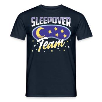 Nuit d’équipe douce - T-shirt homme - marine - Devant - AI Model Male 178 light (178cm)