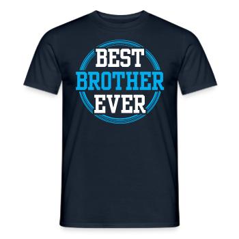 Bester Bruder Aller Zeiten Team Brüder Freund - Männer T-Shirt - Navy - Vorne - AI Model Male 178 light (178cm)