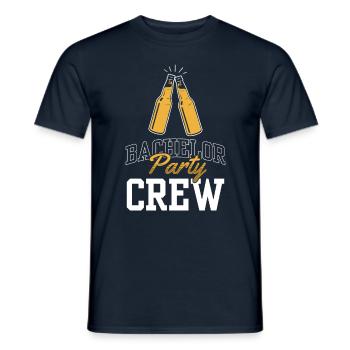 Bachelor Party Team Bachelor - Men's T-Shirt - navy - Front - AI Model Male 178 light (178cm)