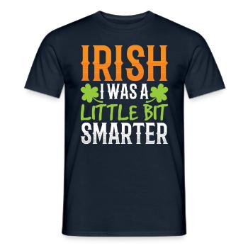 Fête de la Saint-Patrick Gaélique Irlande Irlandais Irlandais - T-shirt homme - marine - Devant - AI Model Male 178 light (178cm)