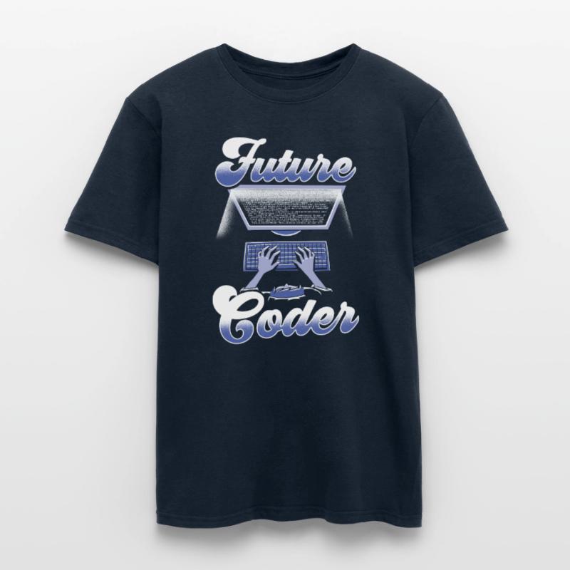 Zukünftiger Coder Code Programmierer Coding Männer T-Shirt