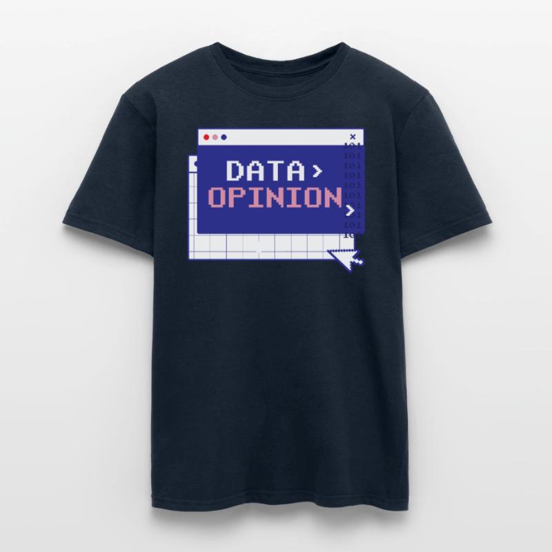 Code de > d’opinion de données Programmeur Programmeur T-shirt homme