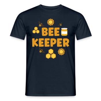 Beekeeping Honey bee Beekeepers - Men's T-Shirt - navy - Front - AI Model Male 178 light (178cm)