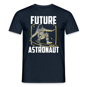 Future Astronaut Rocket Astronomy Space - Men's T-Shirt - navy - Front - AI Model Male 178 light (178cm)