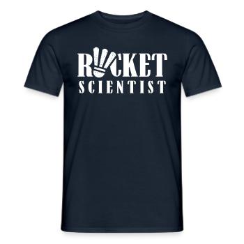 Thug Scientist Racket Scientist - T-shirt homme - marine - Devant - AI Model Male 178 light (178cm)