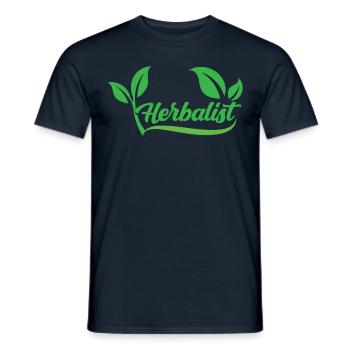 Herbalist Herb Garden Herbs Herb - Men's T-Shirt - navy - Front - AI Model Male 178 light (178cm)