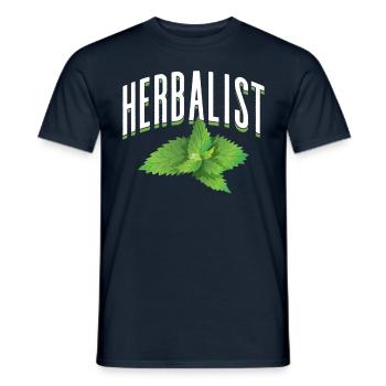 Herbalist Herbs Herb Garden Herb - Men's T-Shirt - navy - Front - AI Model Male 178 light (178cm)