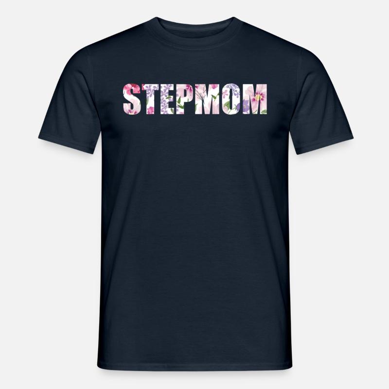Stiefmutter Stepmother Pflegemutter Ziehmutter - Männer T-Shirt - Navy