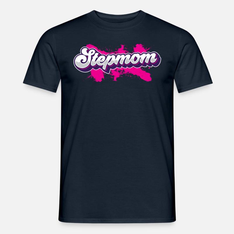 Stiefmutter Ziehmutter Pflegemutter Stepmother - Männer T-Shirt - Navy