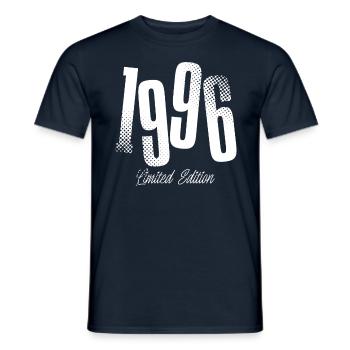 1996 Année de naissance Année de naissance - T-shirt homme - marine - Devant - AI Model Male 178 light (178cm)
