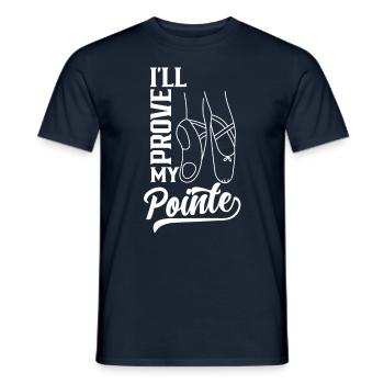 Je vais prouver mon passe-temps punchline - T-shirt homme - marine - Devant - AI Model Male 178 light (178cm)