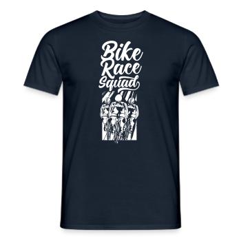 Cycling Team Cycling Race Cyclists - Men's T-Shirt - navy - Front - AI Model Male 178 light (178cm)