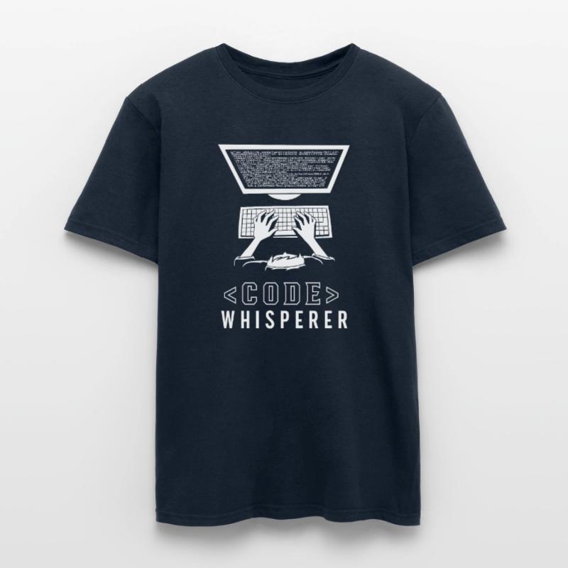 Code Flüsterer Programmierer Coding Coder Männer T-Shirt