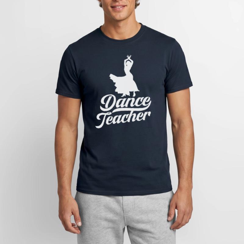 Professeur de danse Cours de danse Professeur de danse École de danse T-shirt homme