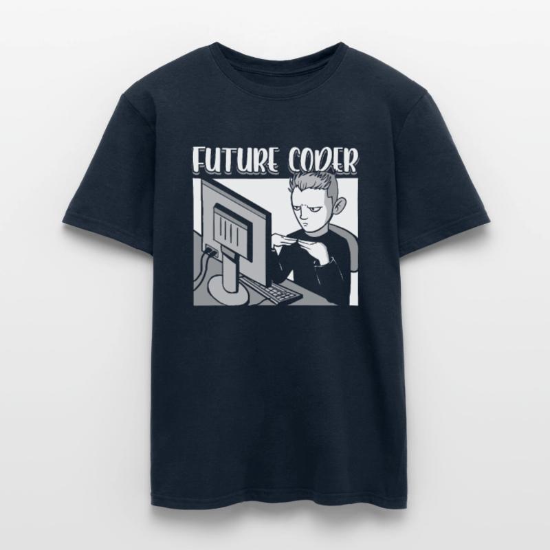 Zukünftiger Coder It Student Programmierer Coding Männer T-Shirt