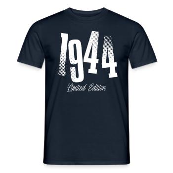 1944 Anniversaire de naissance Année de construction - T-shirt homme - marine - Devant - AI Model Male 178 light (178cm)