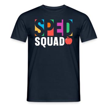 Special Education Team Teachers Special Education Profession - Men's T-Shirt - navy - Front - AI Model Male 178 light (178cm)