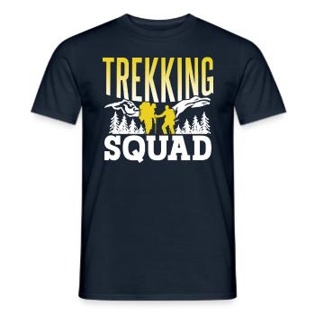 Trekking Team Randonneurs Randonneurs Randonnée - T-shirt homme - marine - Devant - AI Model Male 178 light (178cm)