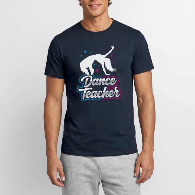 Professeur de danse Cours de danse École de danse Professeur de danse T-shirt homme