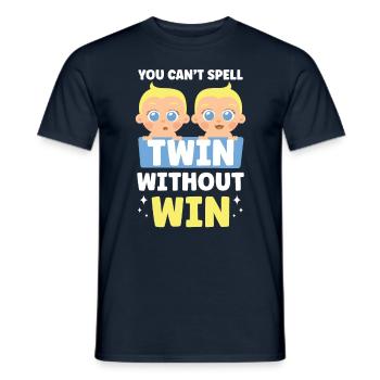 Gemini Sarcastic Humor Gemini Funny - Men's T-Shirt - navy - Front - AI Model Male 178 light (178cm)