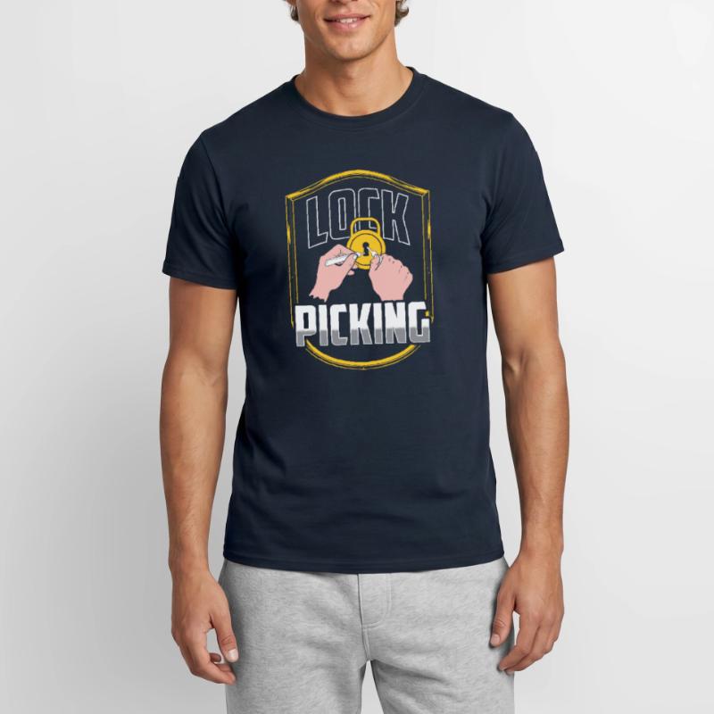 Lock Picking, Cracking, Lockpicking, Lockpicking Men's T-Shirt