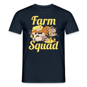 Farm Team Agriculture Farmer Farmer - Men's T-Shirt - navy - Front - AI Model Male 178 light (178cm)