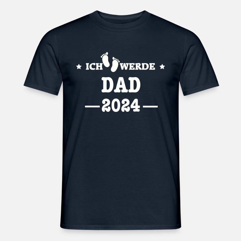 DAD 2024 loading... - Männer T-Shirt - Navy