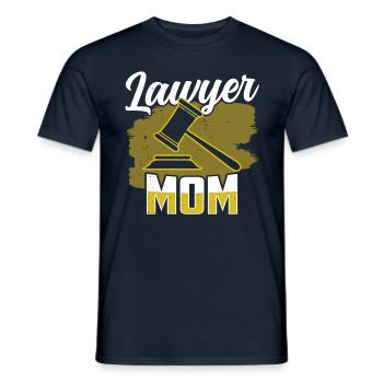 Avocat Maman Diplôme Avocat Avocat Droit - T-shirt homme - marine - Devant - AI Model Male 178 light (178cm)