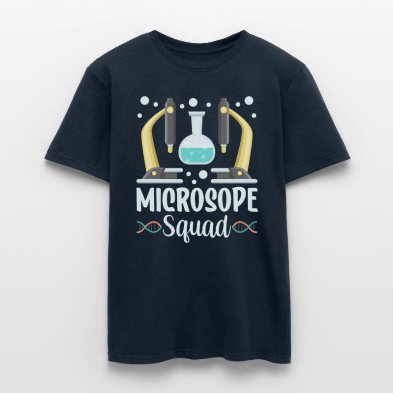 Microscope Team Sayings Microscope Microscopes Men's T-shirt