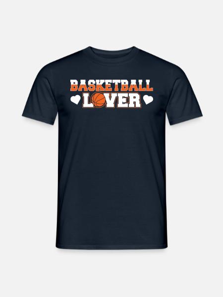 Basketball Lover Team Basketball Player - Men's T-Shirt - navy