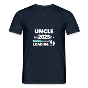 Uncle 2025 - Männer T-Shirt - Navy - Vorne - AI Model Male 178 light (178cm)