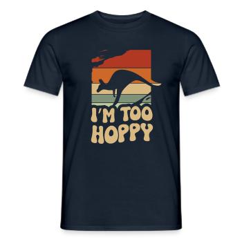 I Am Zu Hopfenreiches - Men's T-Shirt - navy - Front - AI Model Male 178 light (178cm)