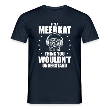 C’est un truc de suricate que vous n’avez pas - T-shirt homme - marine - Devant - AI Model Male 178 light (178cm)