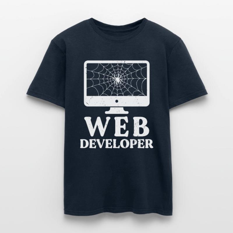 Web Developer Website Development IT Programmer Men's T-Shirt
