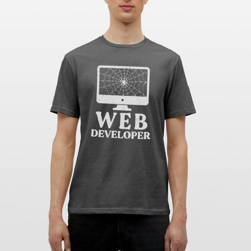 Web Developer Website Development IT Programmer Men's T-Shirt