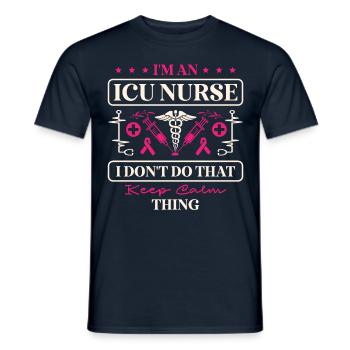 Examinierte Krankenschwester Rn Medizinisches - Männer T-Shirt - Navy - Vorne - AI Model Male 178 light (178cm)