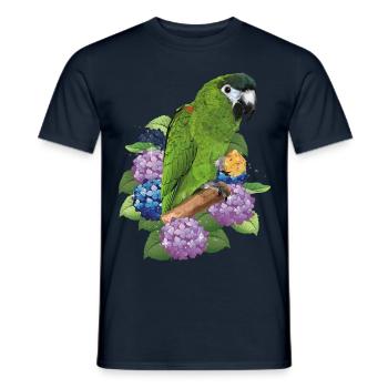 Noble ara - Männer T-Shirt - Navy - Vorne - AI Model Male 178 light (178cm)