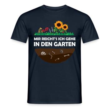 Garten Gärtner Hobbygärtner - Männer T-Shirt - Navy - Vorne - AI Model Male 178 light (178cm)