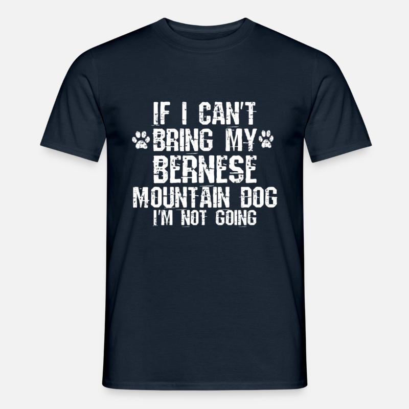 Berner Berghund - Männer T-Shirt - Navy