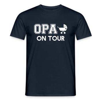 Grandpa Grandpa Grandson - Men's T-Shirt - navy - Front - AI Model Male 178 light (178cm)