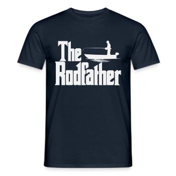 Der RodVater - Männer T-Shirt - Navy - Vorne - AI Model Male 178 light (178cm)