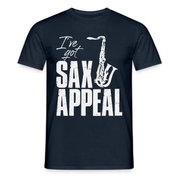 I've got Sax Appeal - Männer T-Shirt - Navy - Vorne - AI Model Male 178 light (178cm)